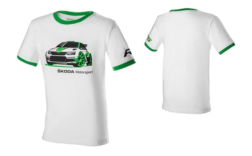 Skoda Motorsport T-shirt til børn - Str. 98-104
